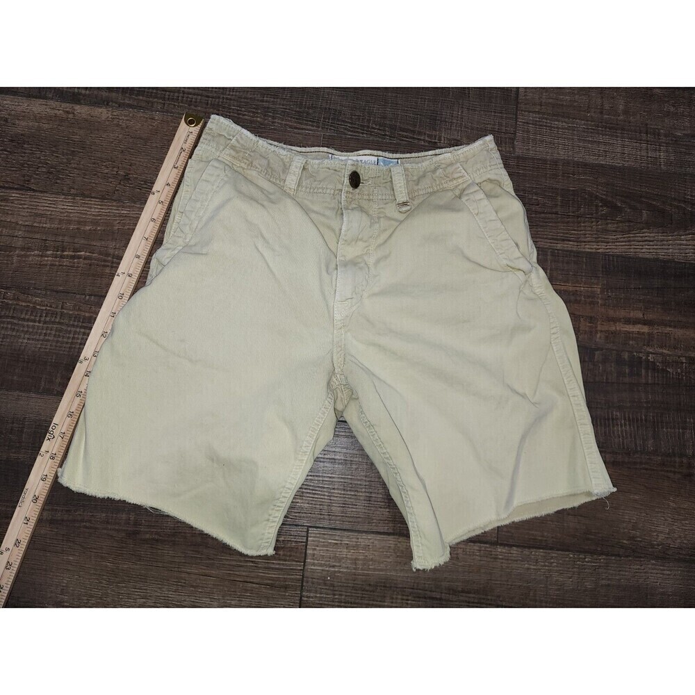 American Eagle Size 30 Longer Length Khaki Cargo Shorts Men's